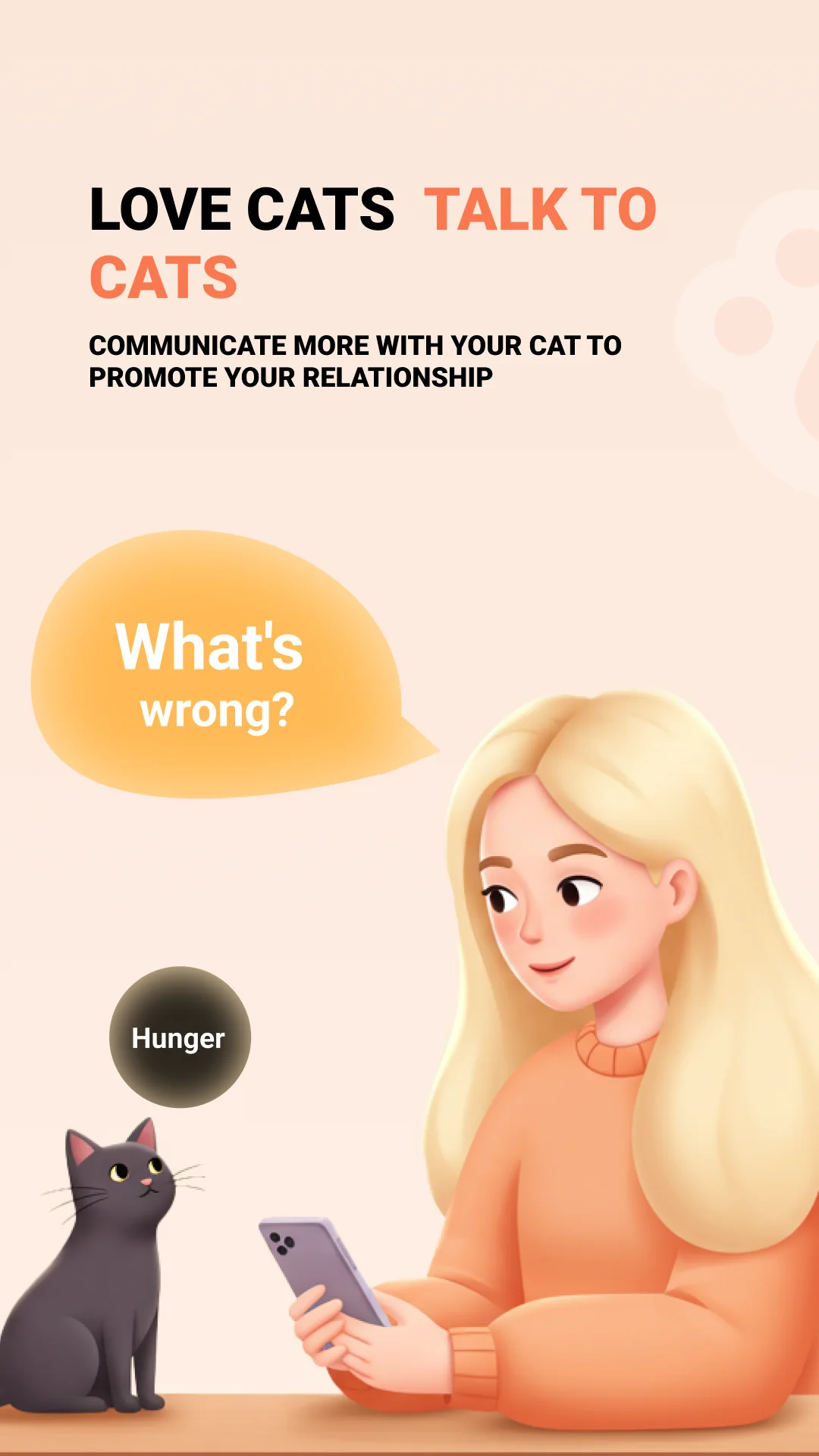 ภาพหน้าจอ Meow Room - Cat translator 3