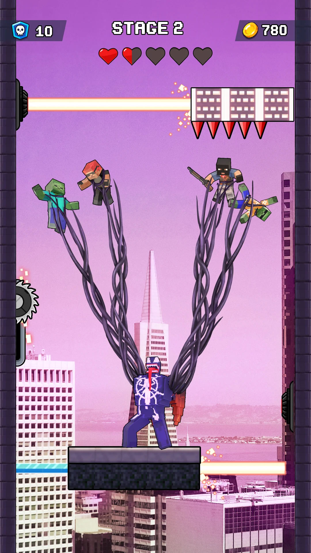 Screenshot Mr Symbiote Shooting Puzzle 2
