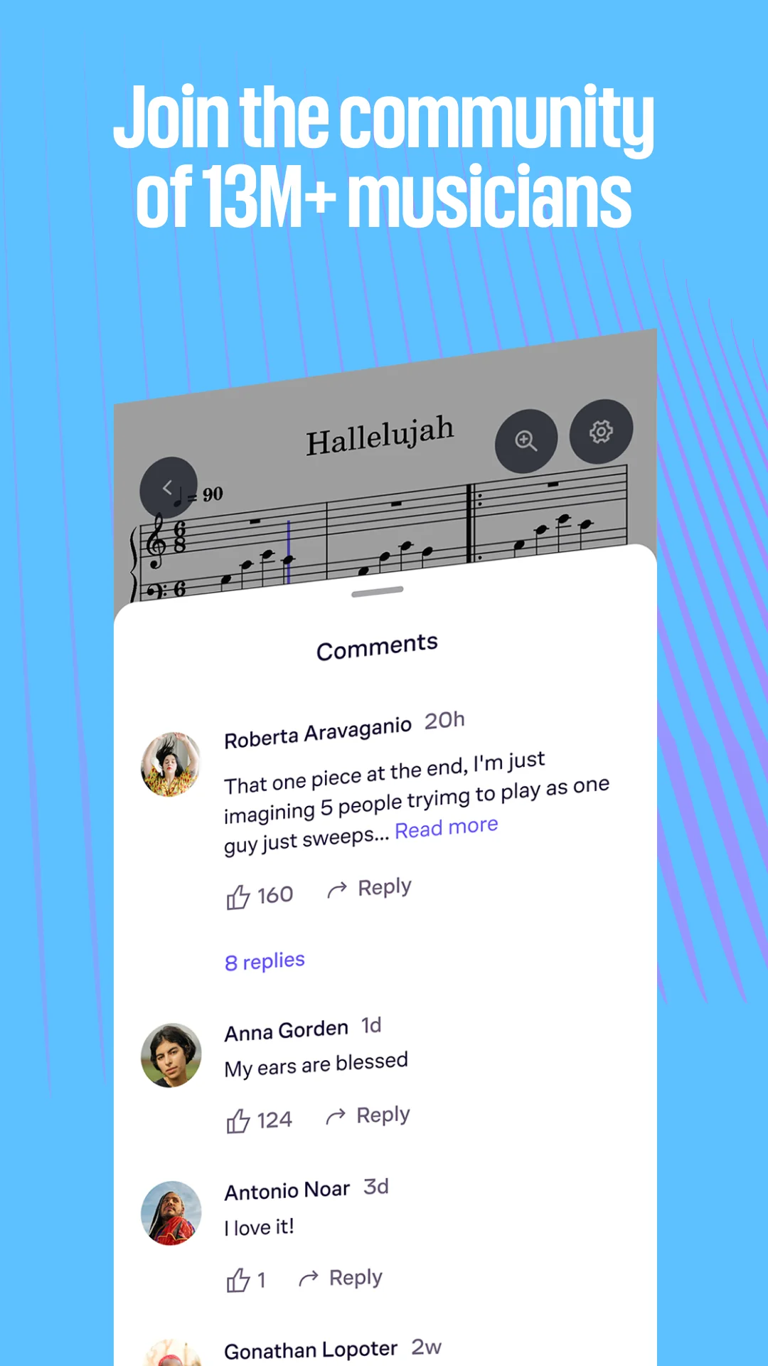 Snímek obrazovky MuseScore: noty 4