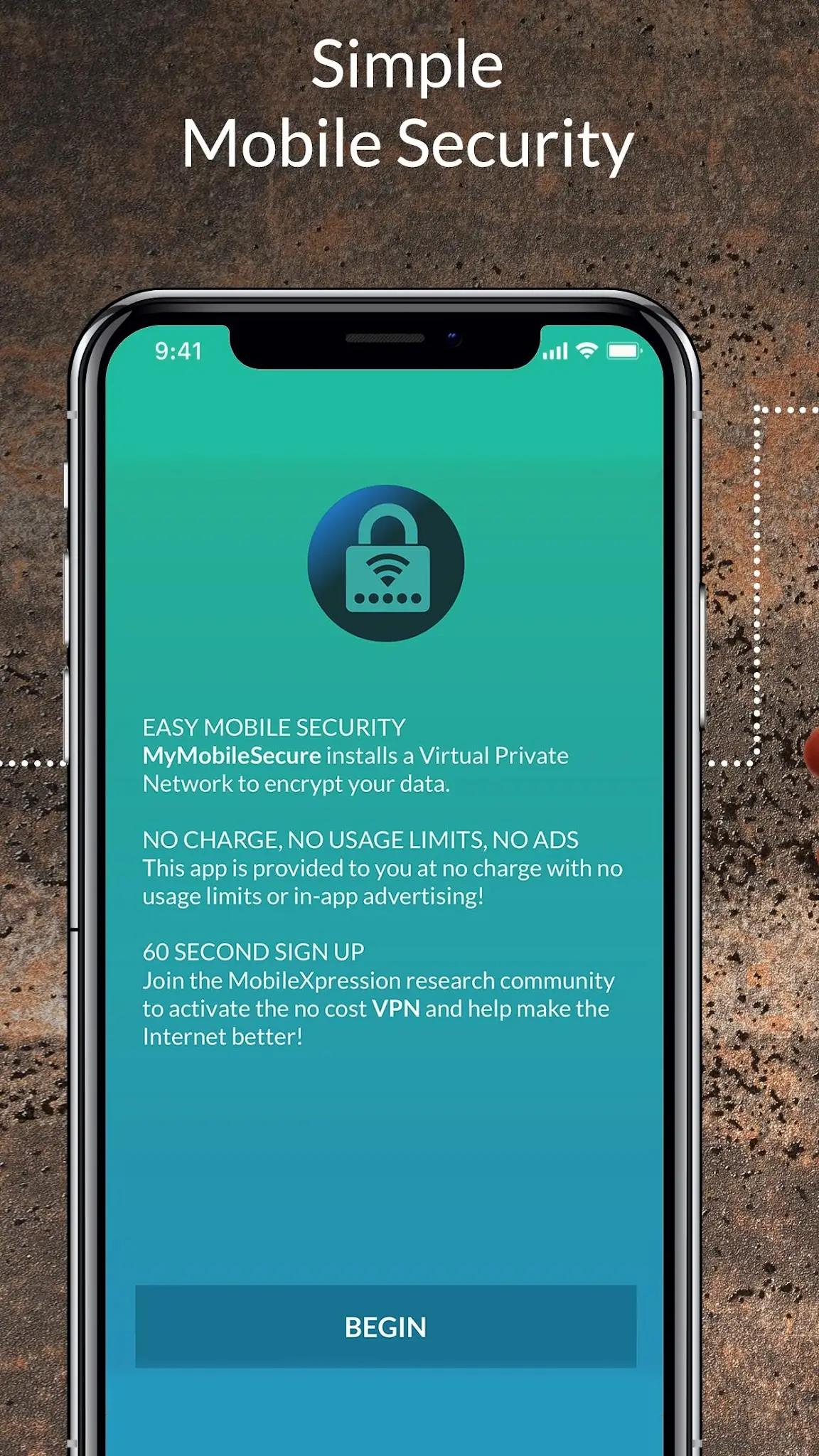 Снимка на екрана My Mobile Secure VPN 3