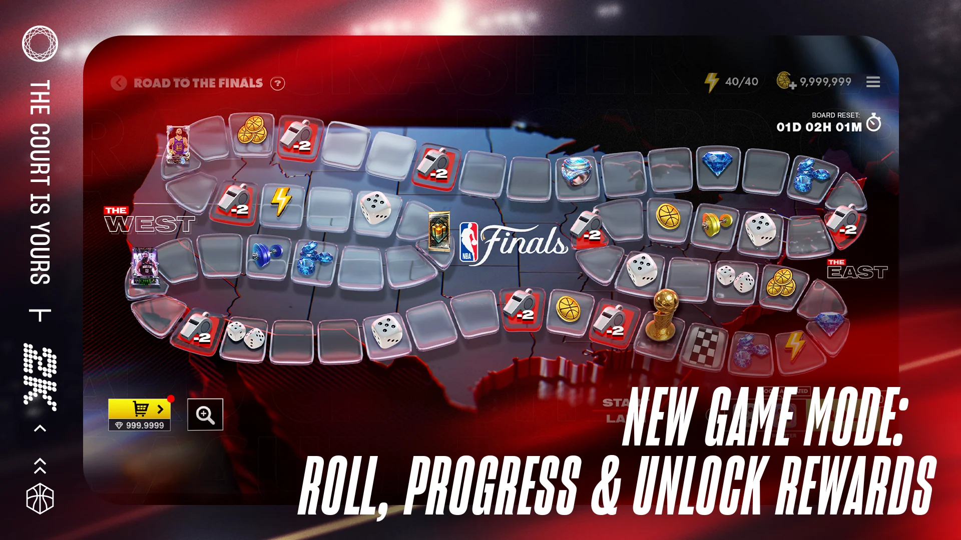 Capture d'écran NBA 2K Mobile: Jeu de basket 3