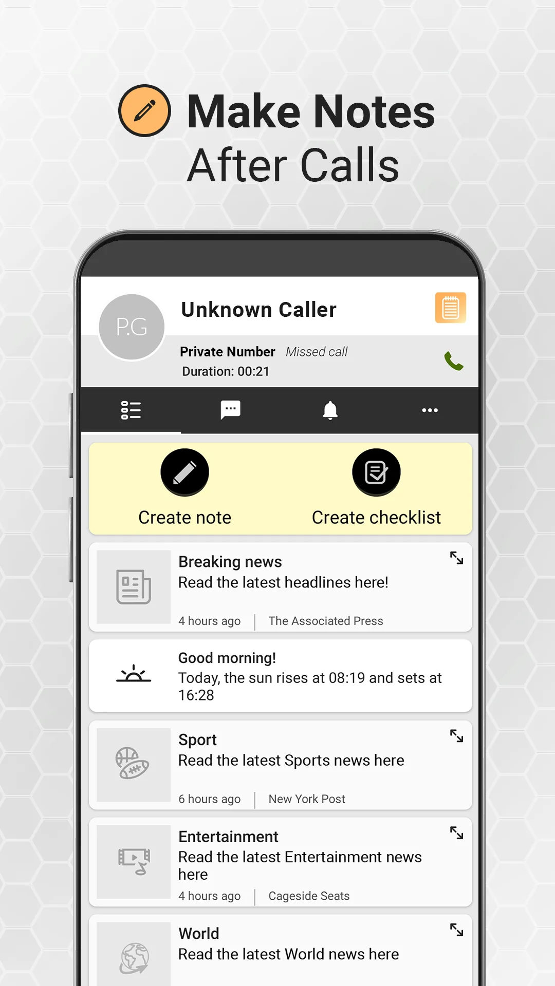 Schermata Blocco note – Appunti e liste 4