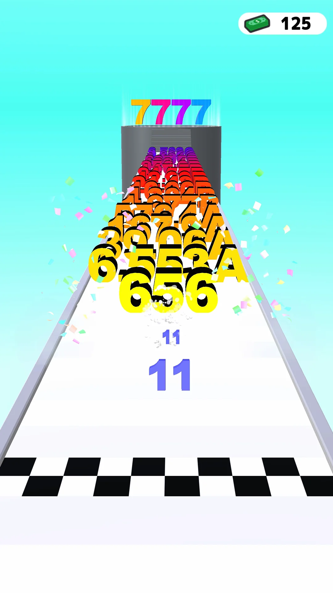Скриншот Number Merge Run : Shooting 2