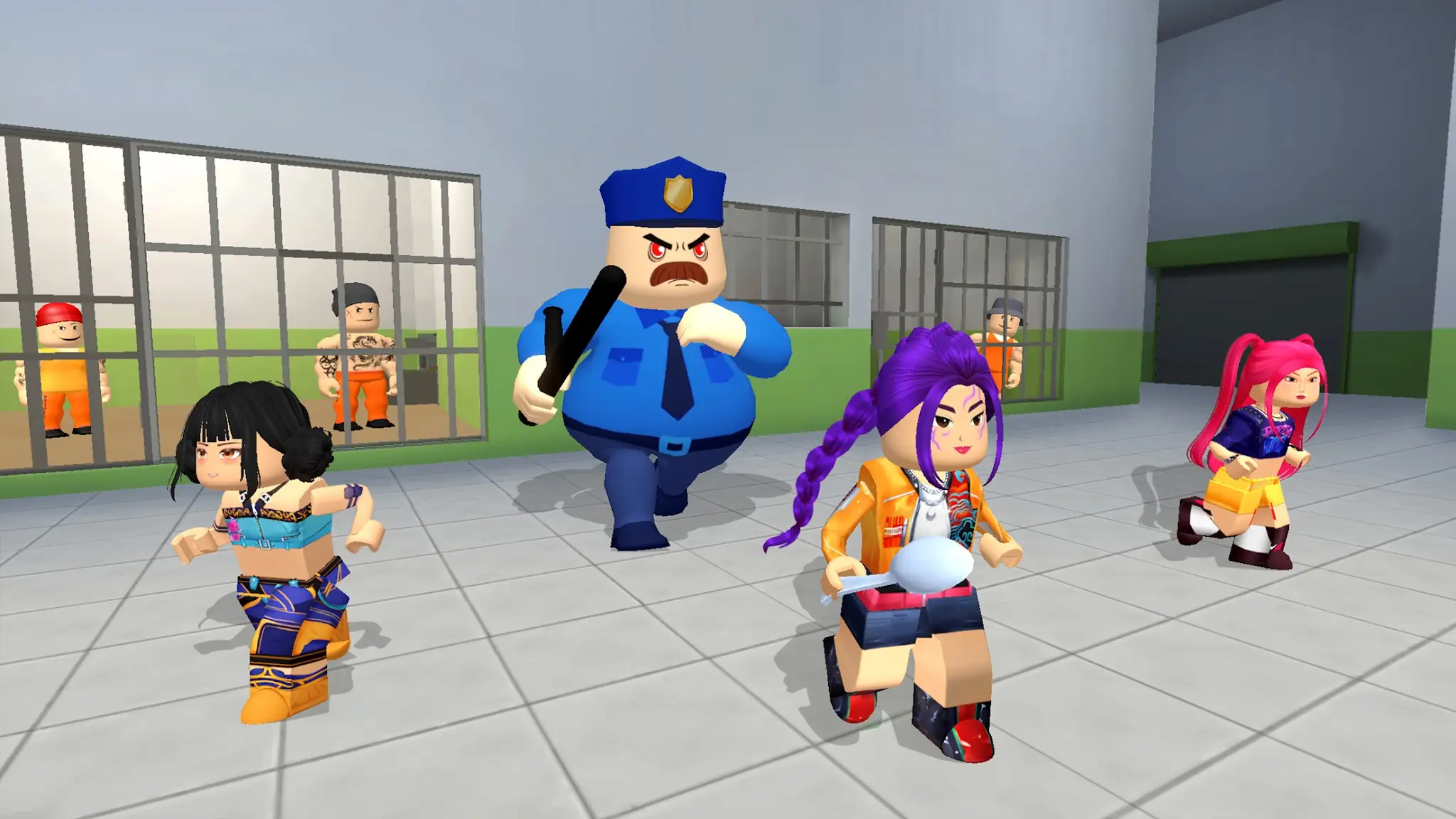 스크린샷 Obby Escape: Prison Breakout 3