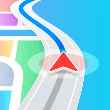 Offline Map Navigation Ikona