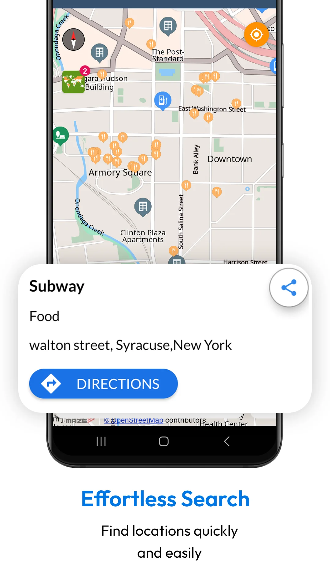 Schermata Offline Map Navigation 7