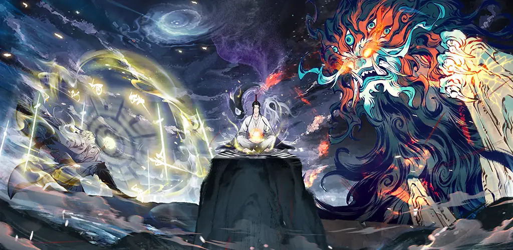 Overmortal trò chơi Hình ảnh bìa cho Android