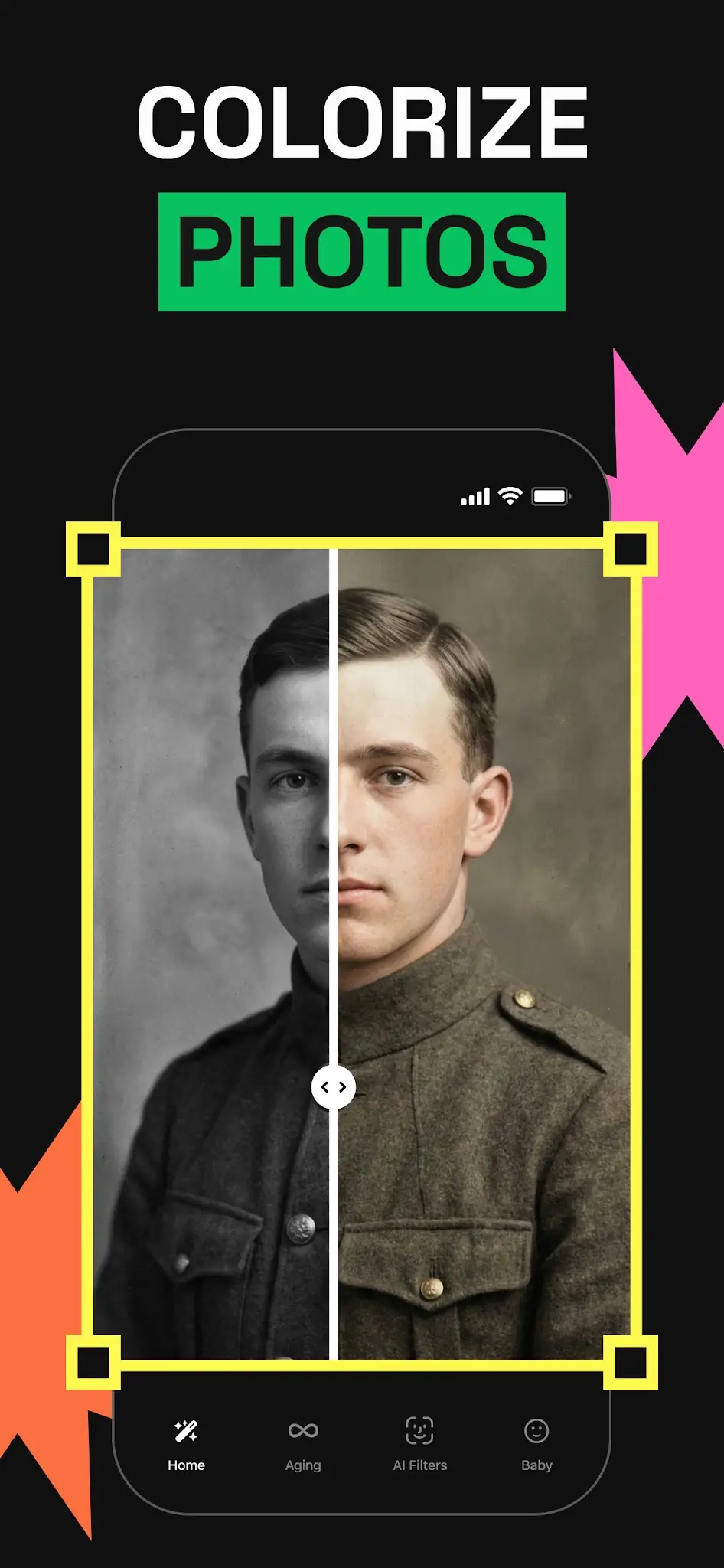 Скриншот PhotoApp — Улучшение фото с ИИ 8