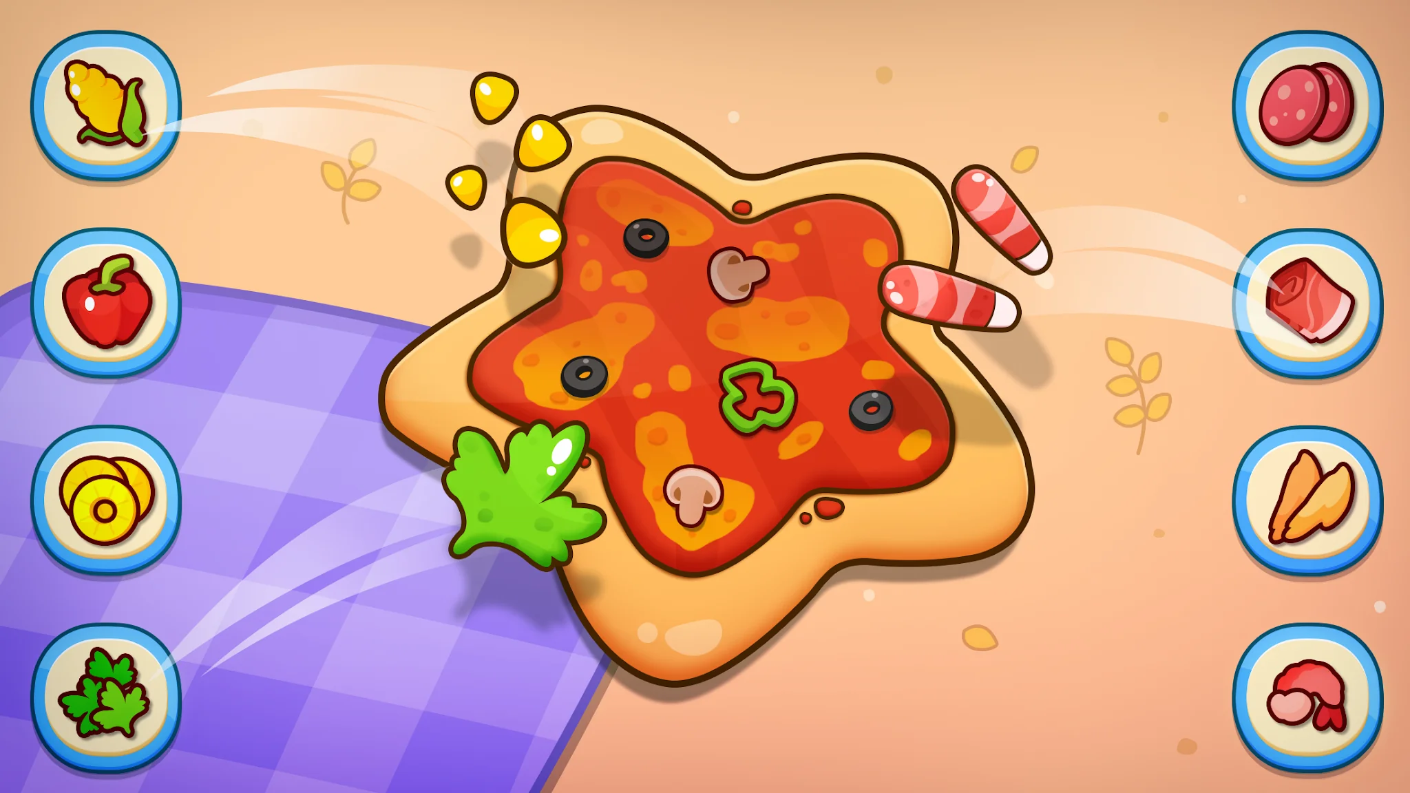 Скриншот Pizza Maker Kids Cooking Games 6