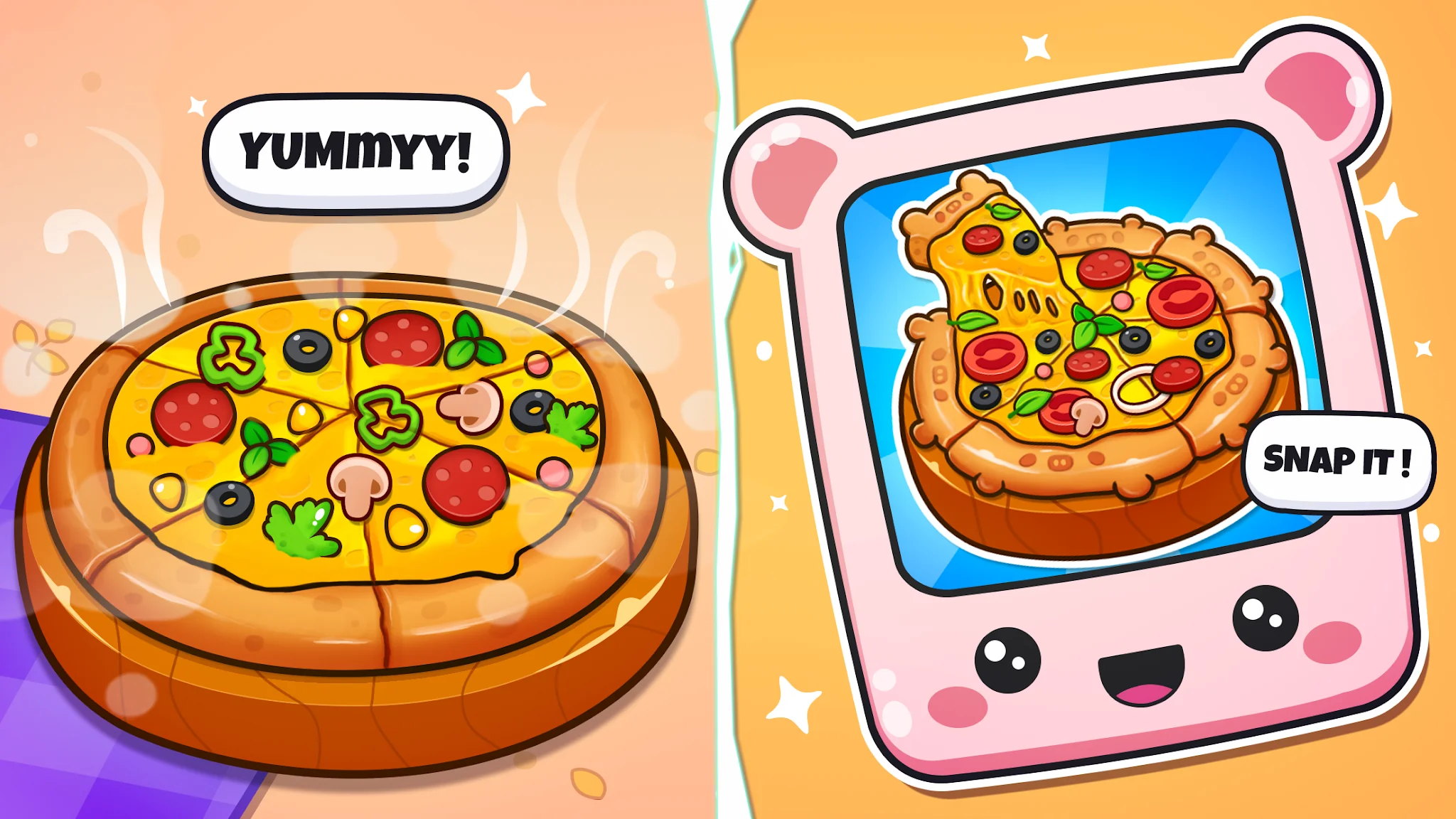 Скриншот Pizza Maker Kids Cooking Games 8