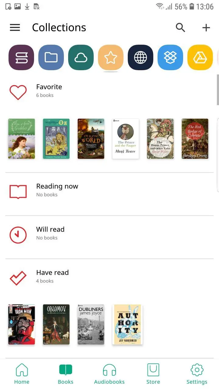 Screenshot PocketBook reader - any books 4
