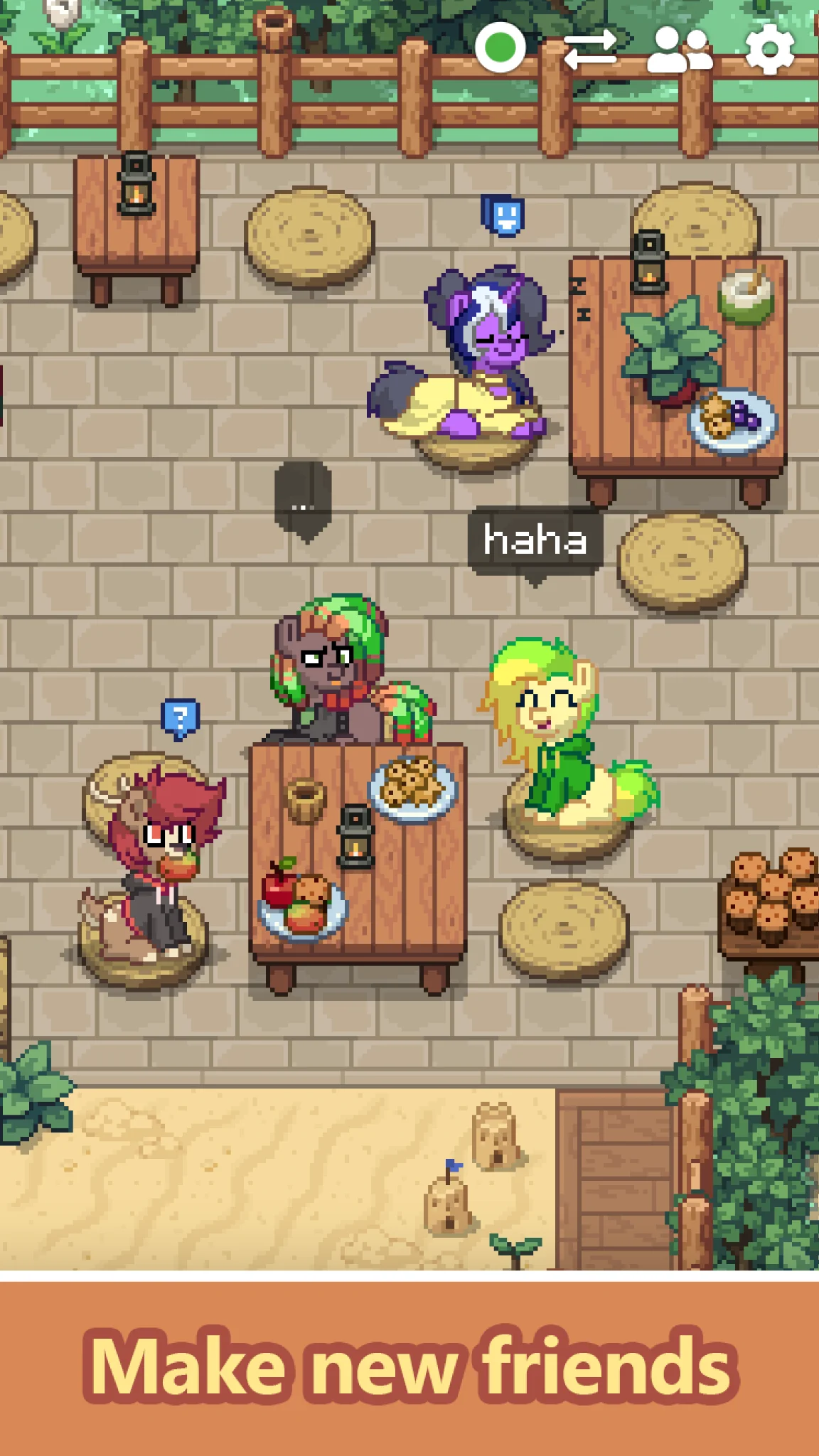 لقطة شاشة Pony Town - Social MMORPG %د
