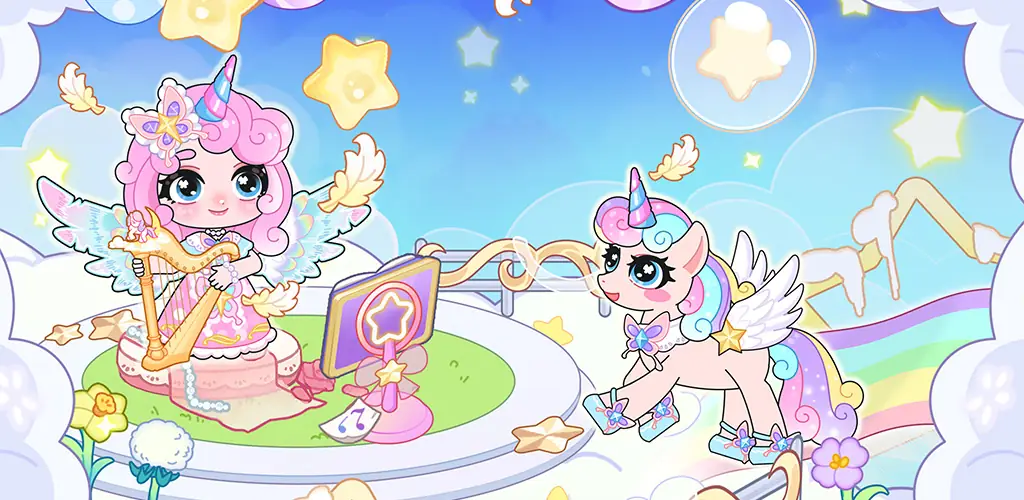 Pony World: Dress Up Magic игра обложка для Android