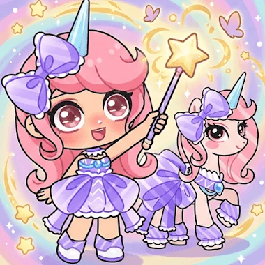 Pony World: Dress Up Magic Иконка