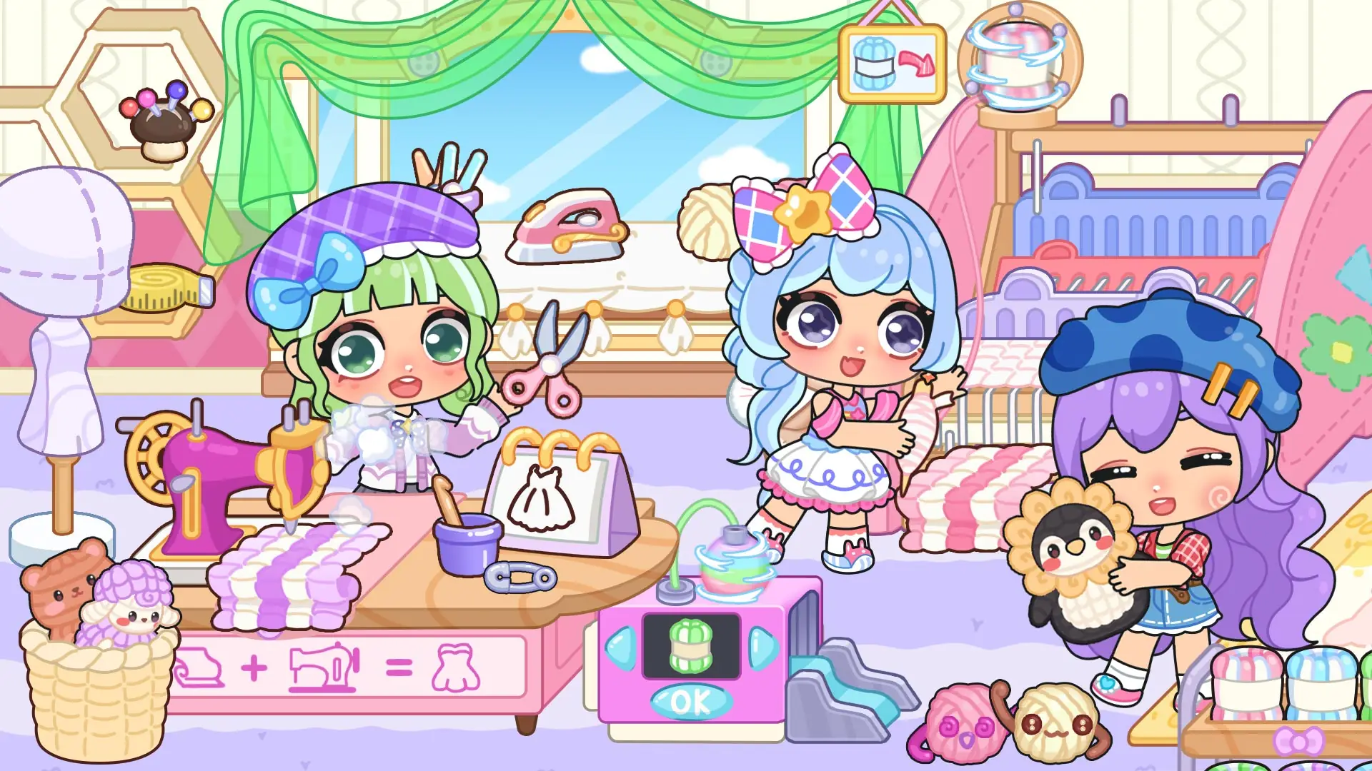 Скриншот Pony World: Dress Up Magic 4