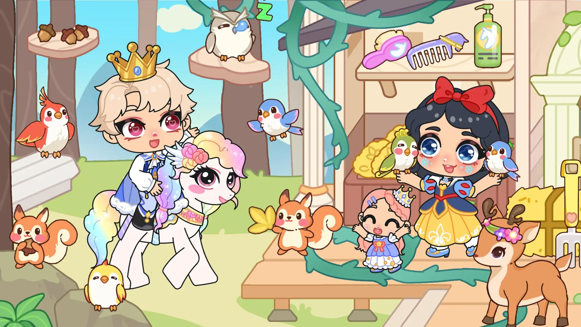 Скриншот Pony World: Dress Up Magic 8