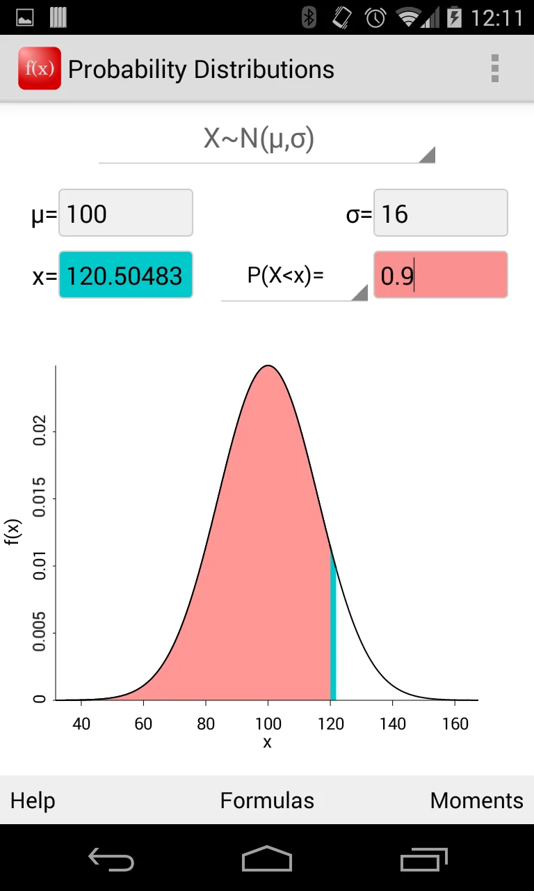 Скриншот Probability Distributions 1