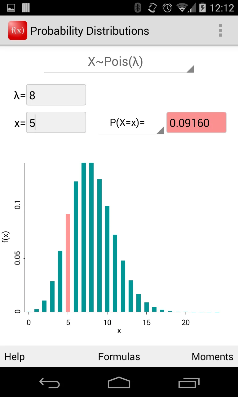 Скриншот Probability Distributions 2