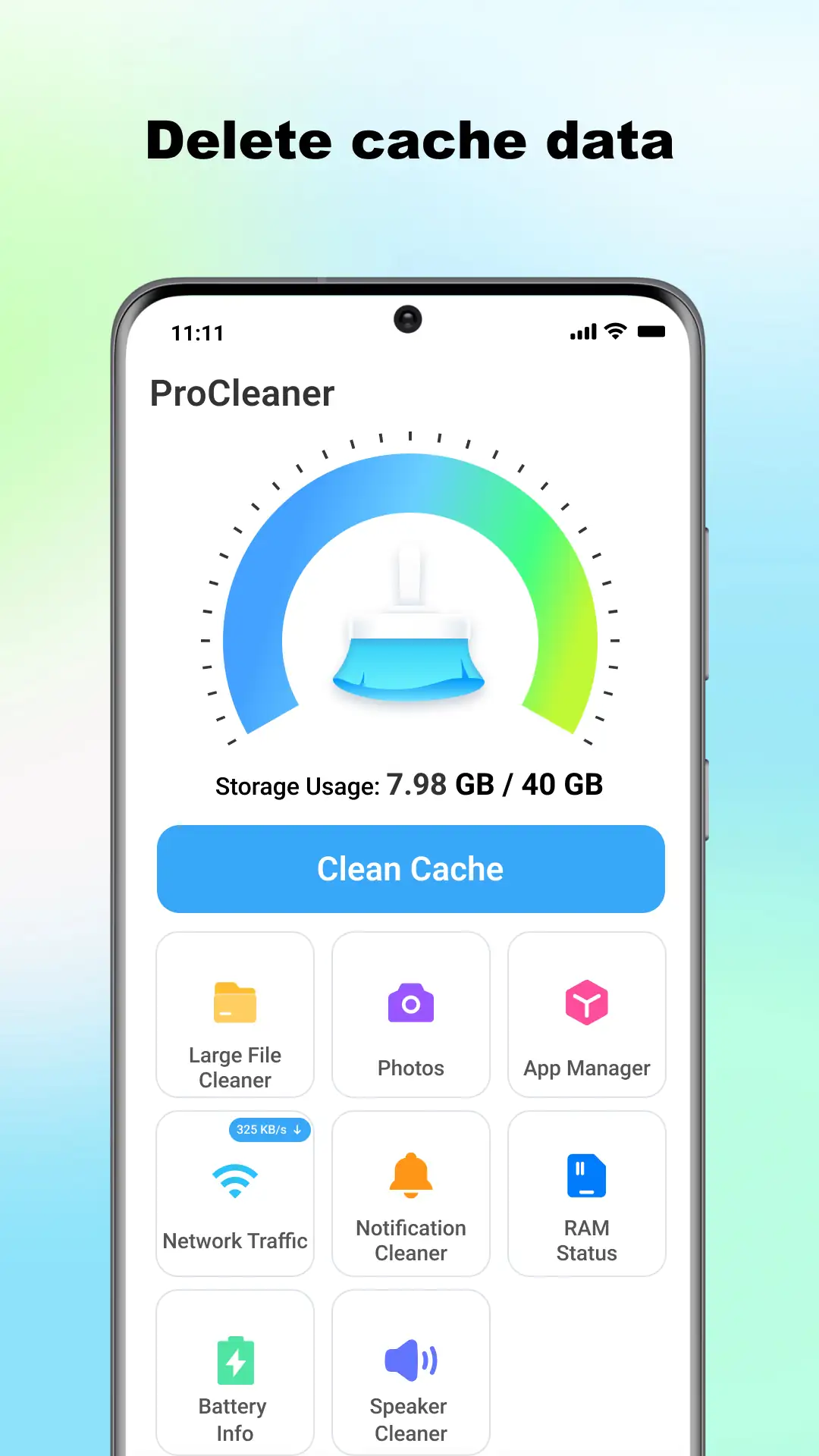 لقطة شاشة ProCleaner - منظف التخزين %د