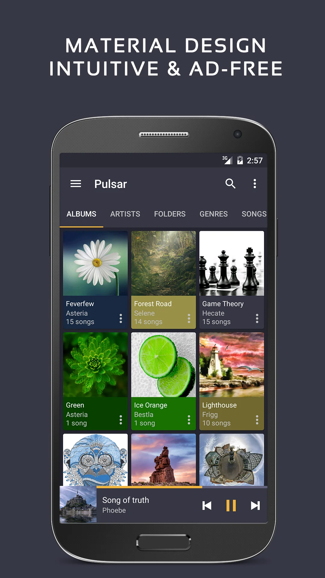 Captura de pantalla Reproductor de Música Pulsar 1