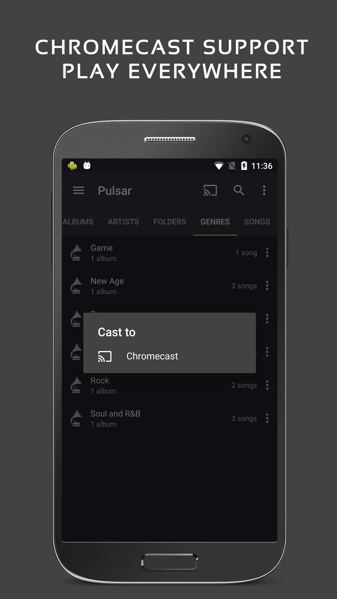Captura de pantalla Reproductor de Música Pulsar 7