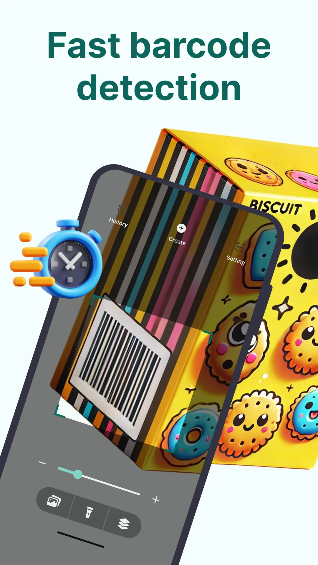 Capture d'écran Lecteur QR et Code-barres 2