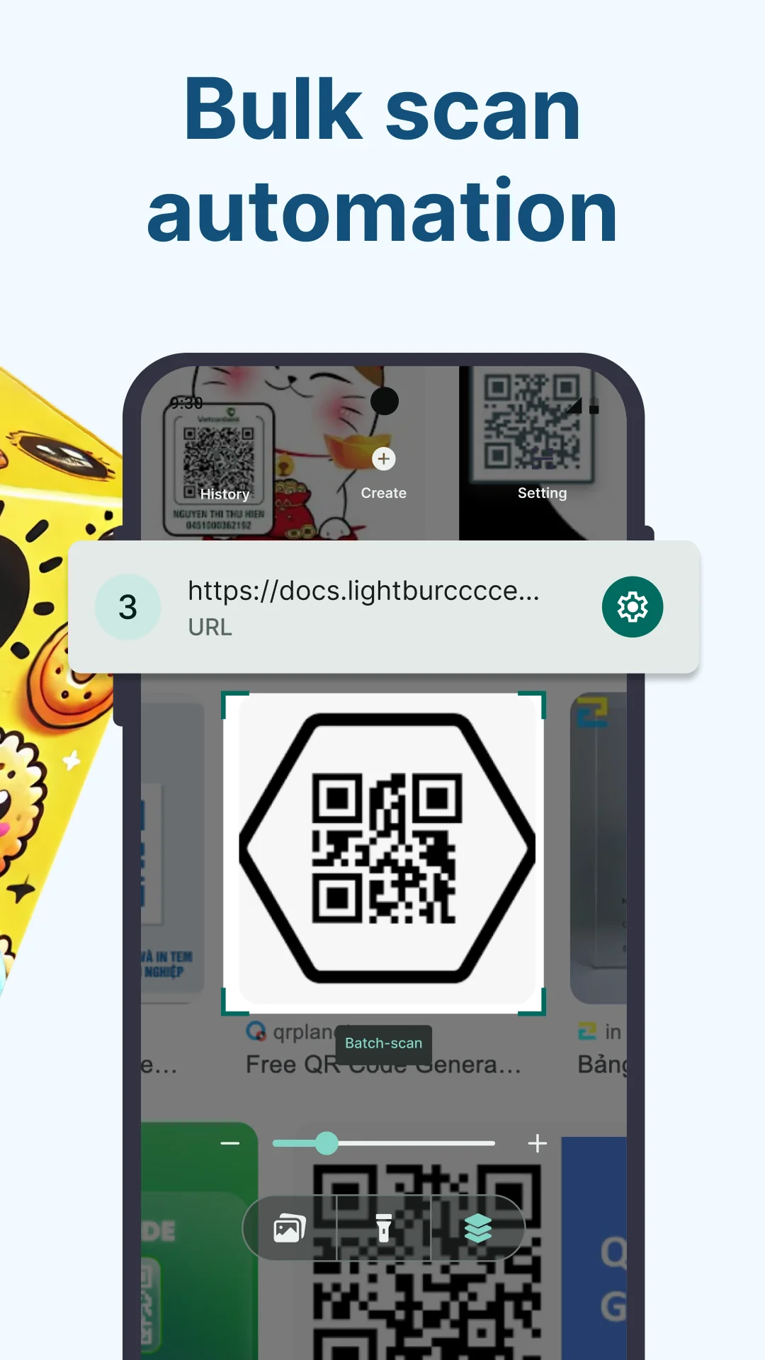 Capture d'écran Lecteur QR et Code-barres 3