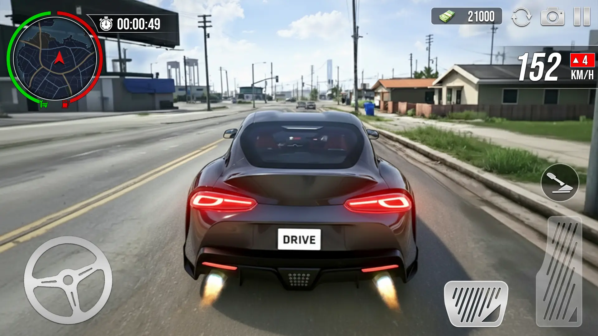 스크린샷 Real Car Drifting Driving Club 4