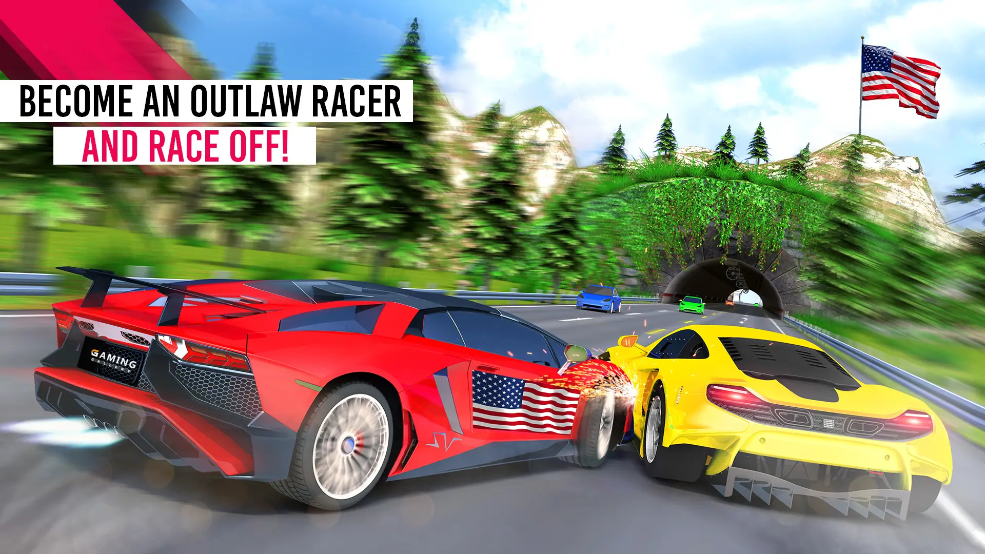 Снимка на екрана Real Car Racing Games Offline 2