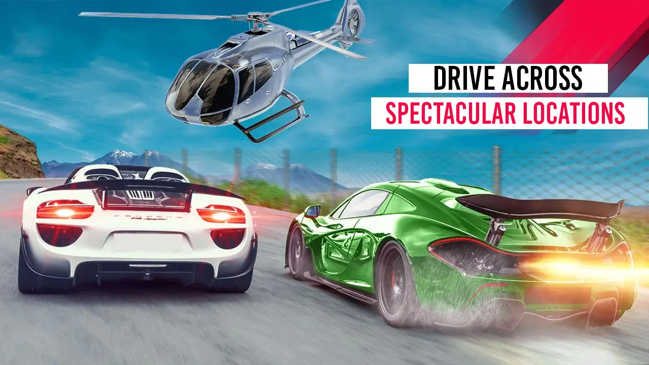 Снимка на екрана Real Car Racing Games Offline 5