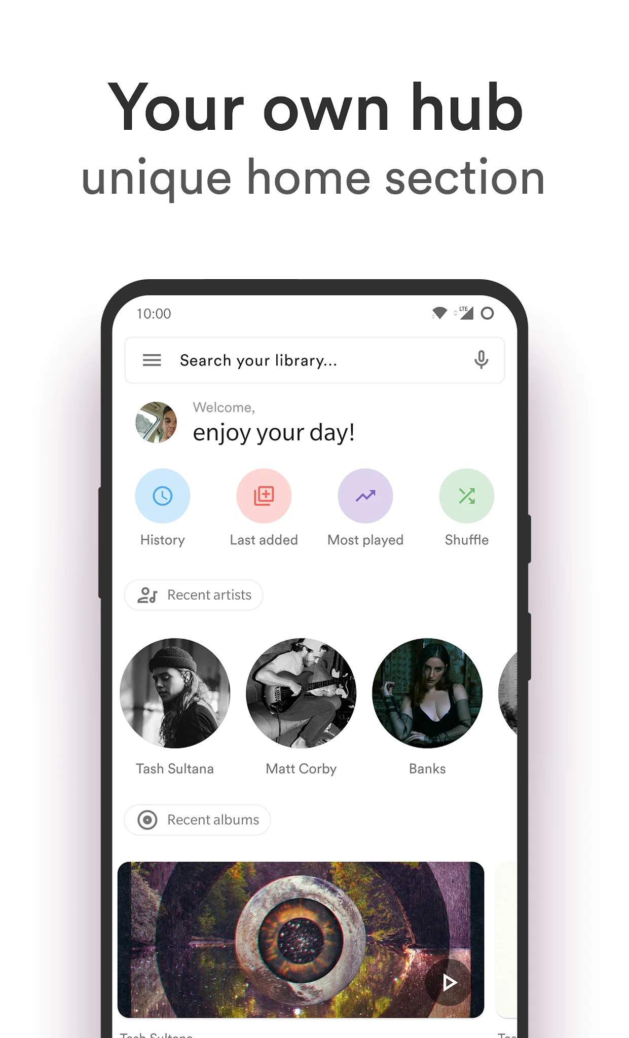 ภาพหน้าจอ Retro Music Player 2