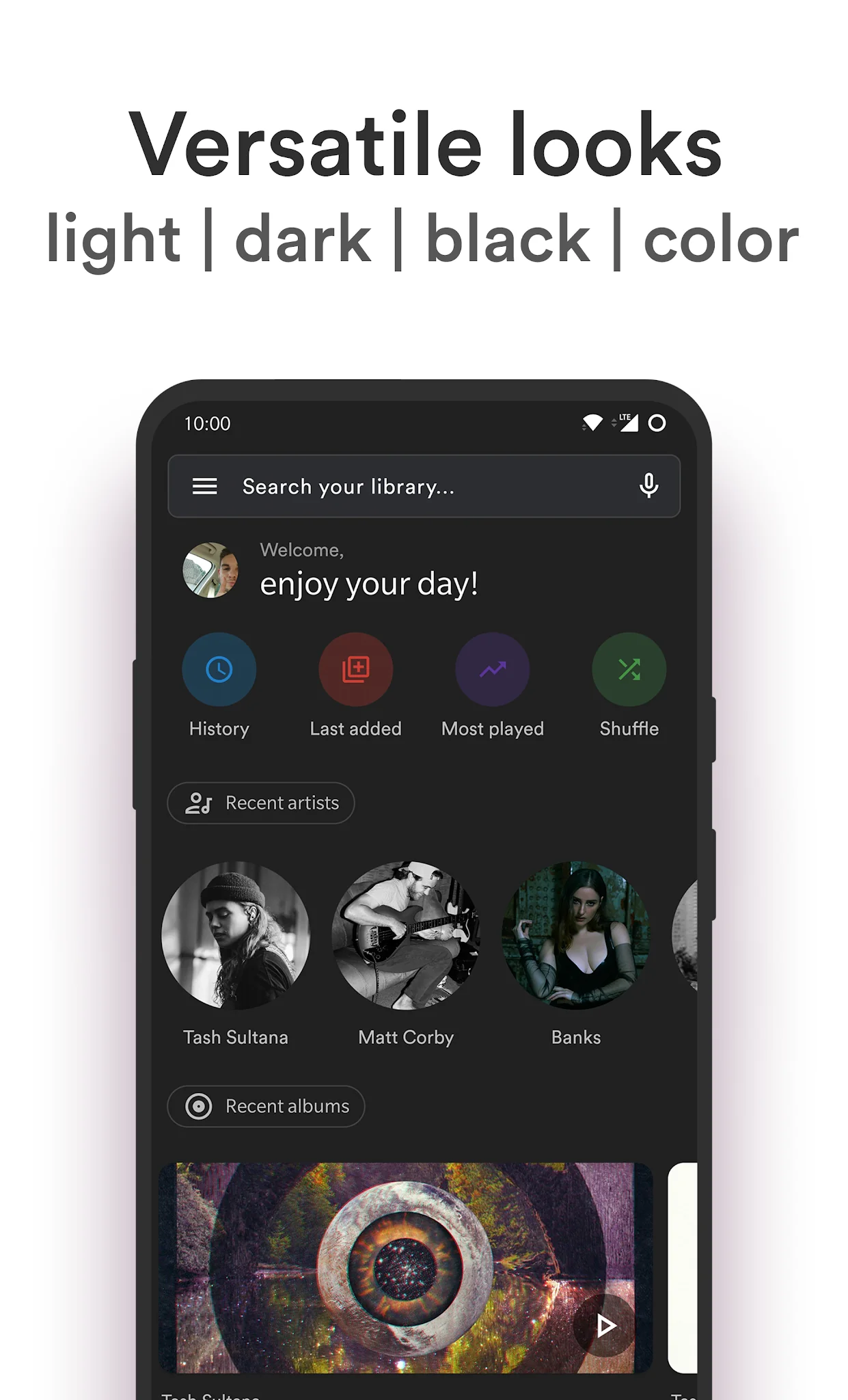 ภาพหน้าจอ Retro Music Player 3