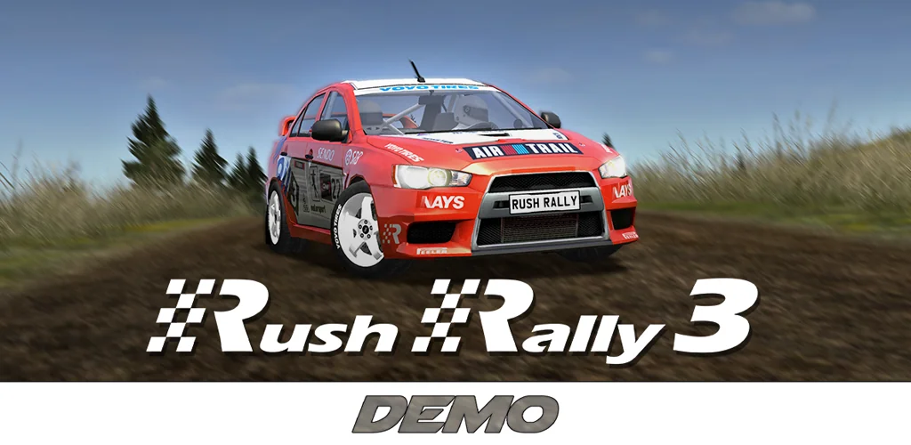 Rush Rally 3 Demo игра обложка для Android