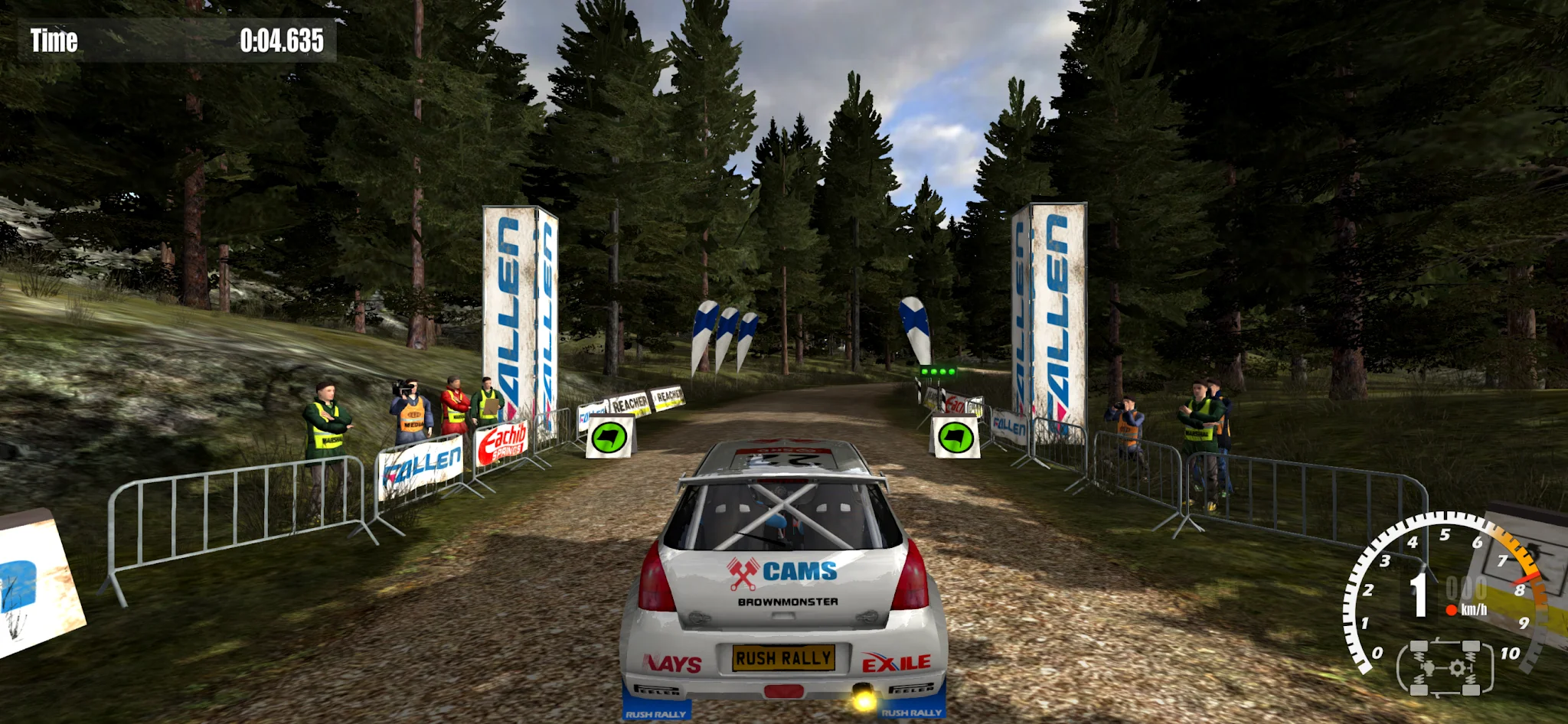 Скриншот Rush Rally 3 Demo 1