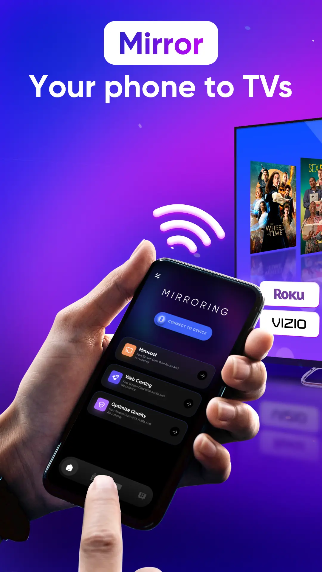Schermata Screen Mirroring TV & Miracast 1