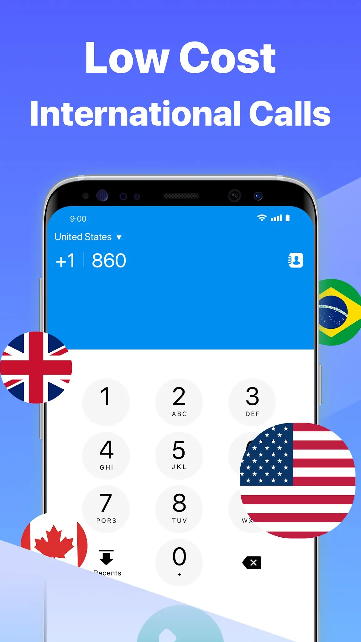 Dingtone: amerikai telefonszám képernyőkép 5