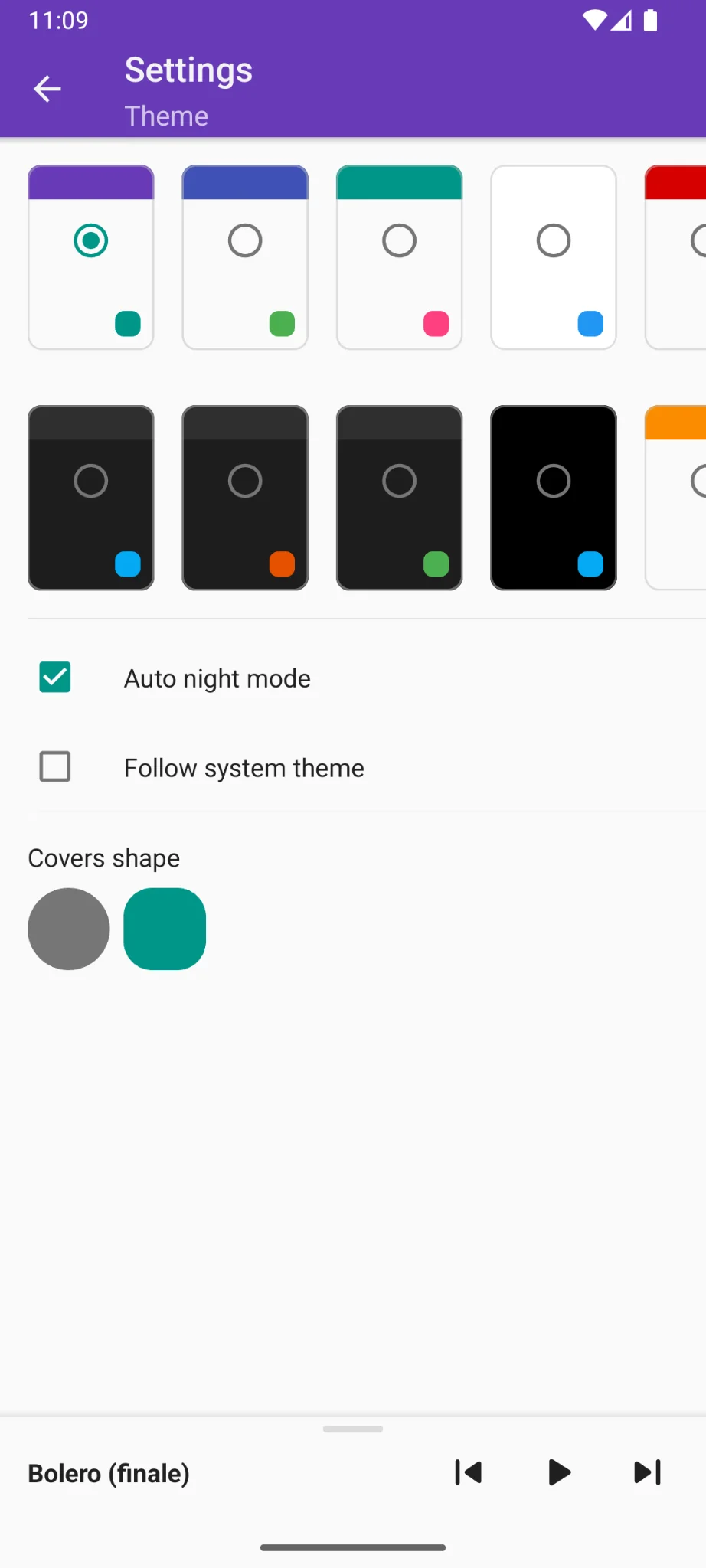 Скриншот Simple Music Player 4