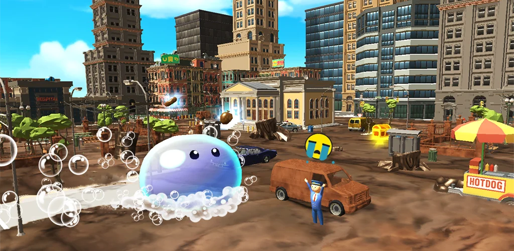 android için Slime Sweep: 3D Cleaning Game oyun kapak resmi
