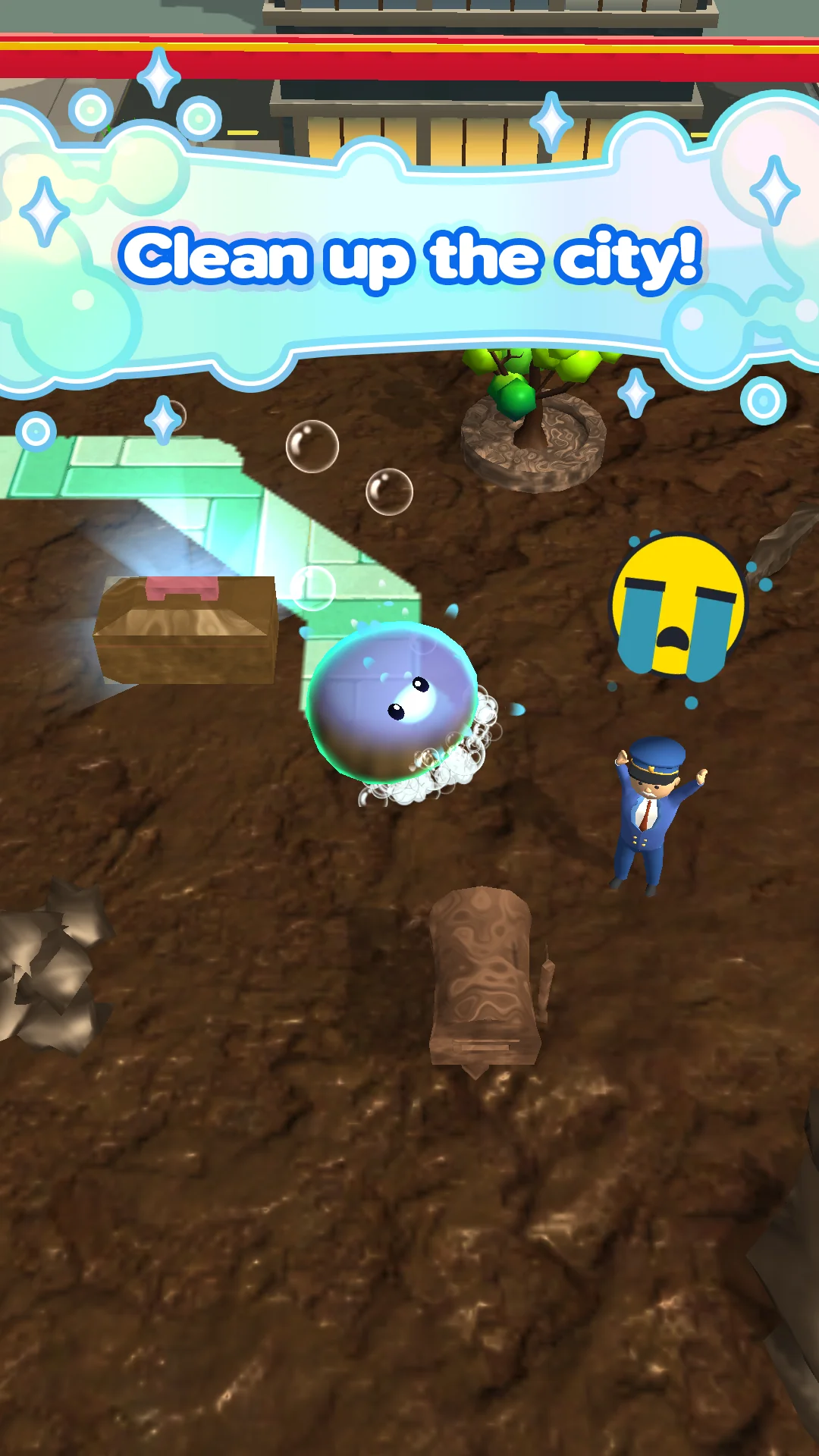 Ekran Görüntüsü Slime Sweep: 3D Cleaning Game 1