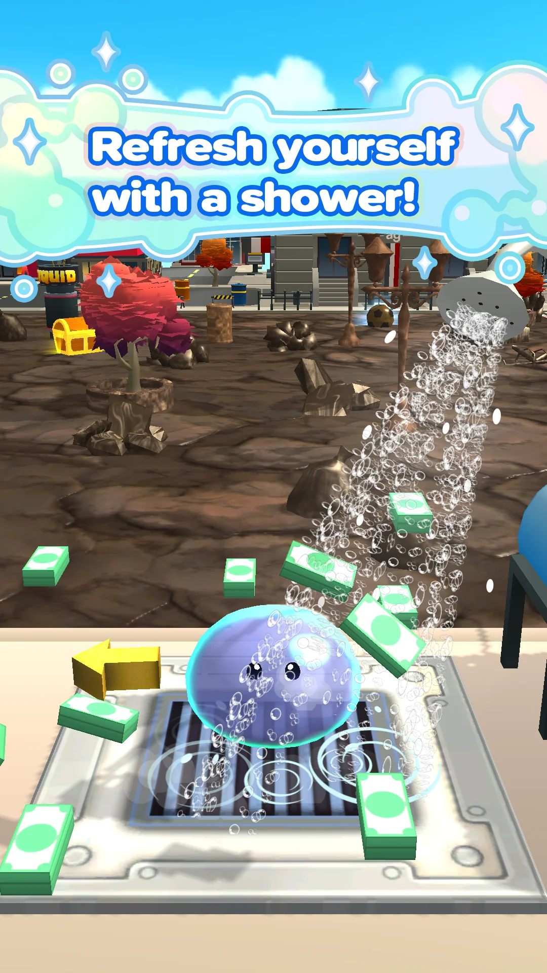 Ekran Görüntüsü Slime Sweep: 3D Cleaning Game 3