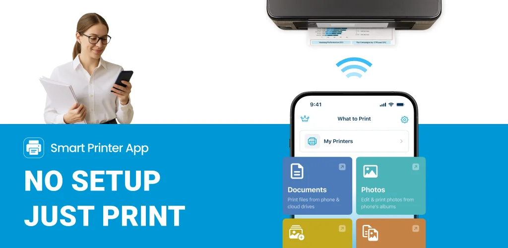 Smart Printer: Mobile Print приложение корица за Android