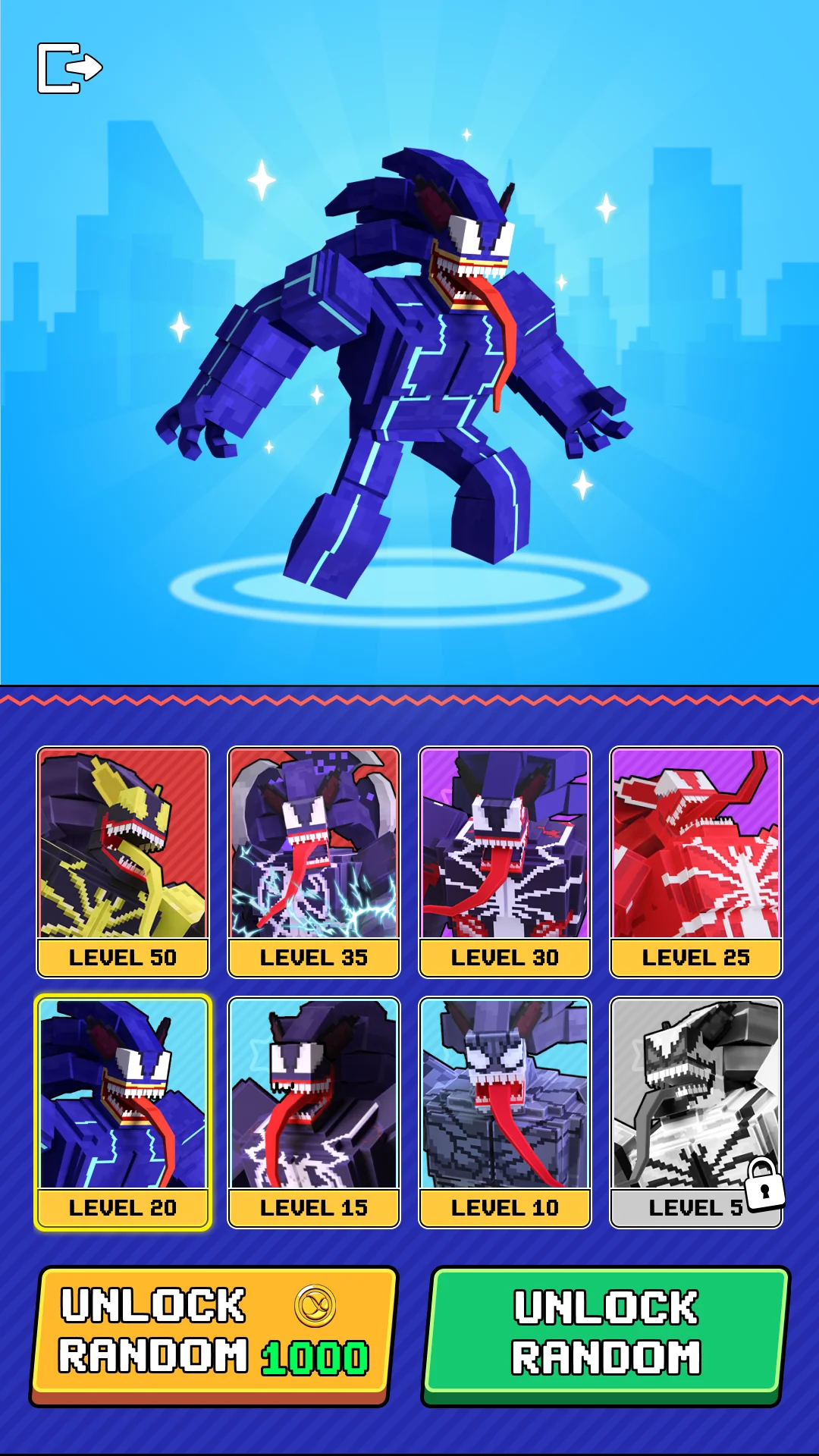 لقطة شاشة Speedy Blue Symbiote %د