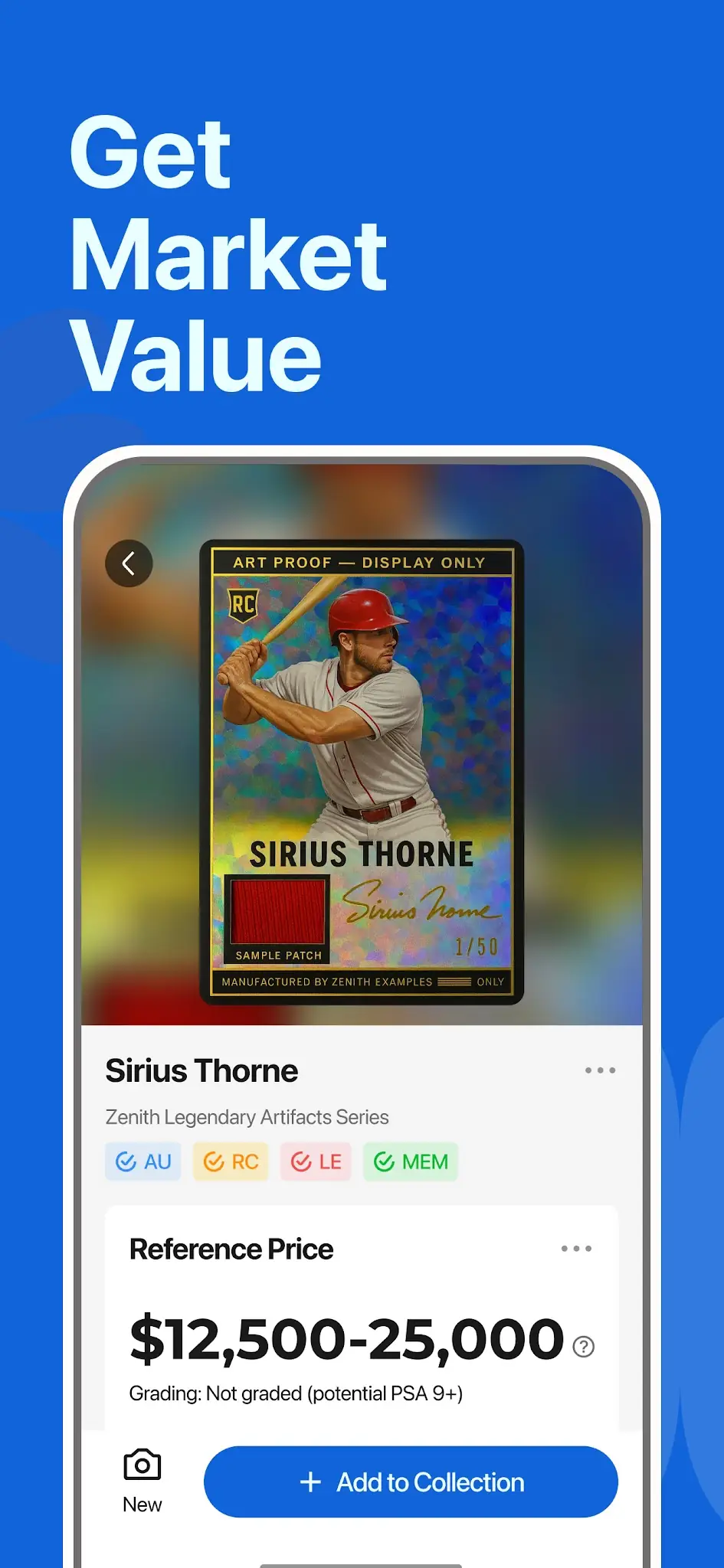Снимка на екрана StarSnap: Sports Card Scanner 3