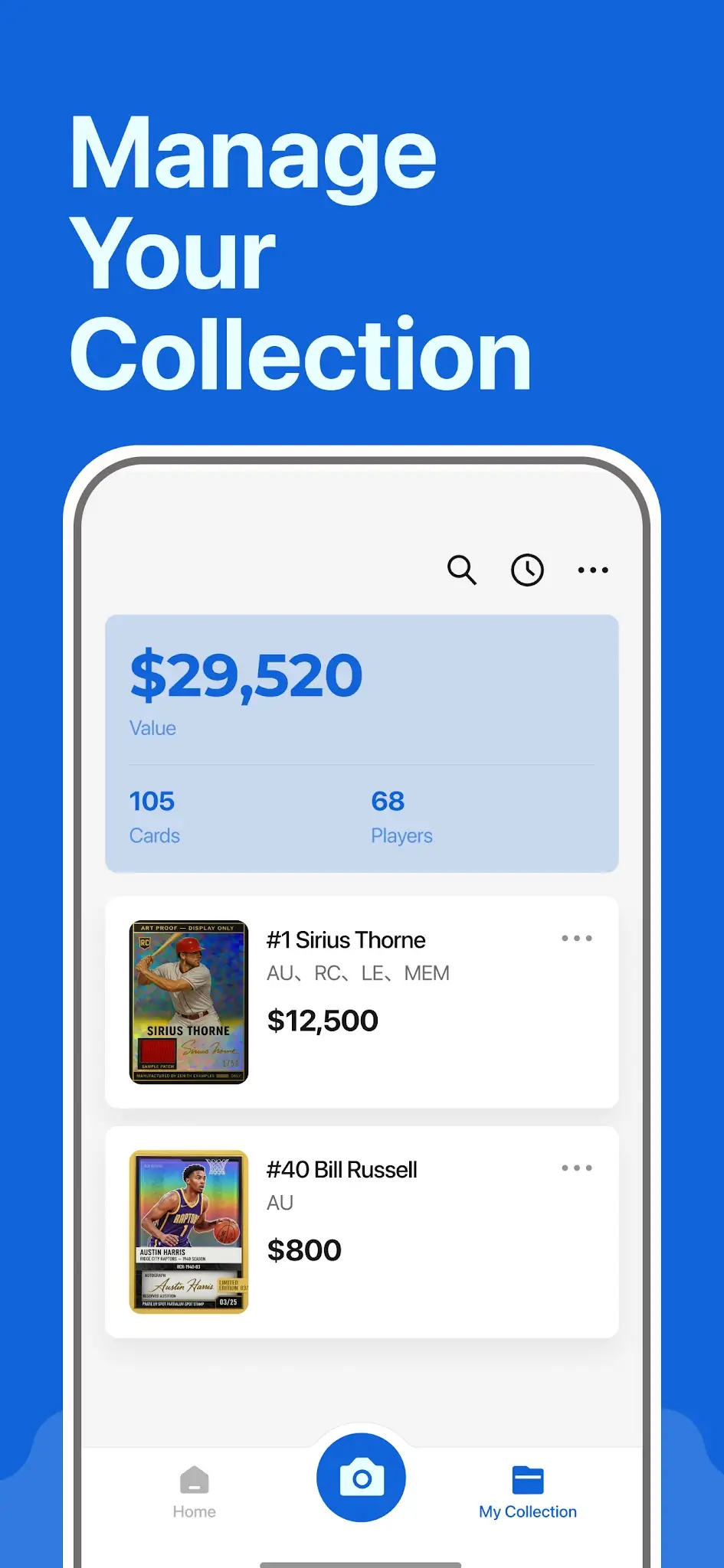 Снимка на екрана StarSnap: Sports Card Scanner 4