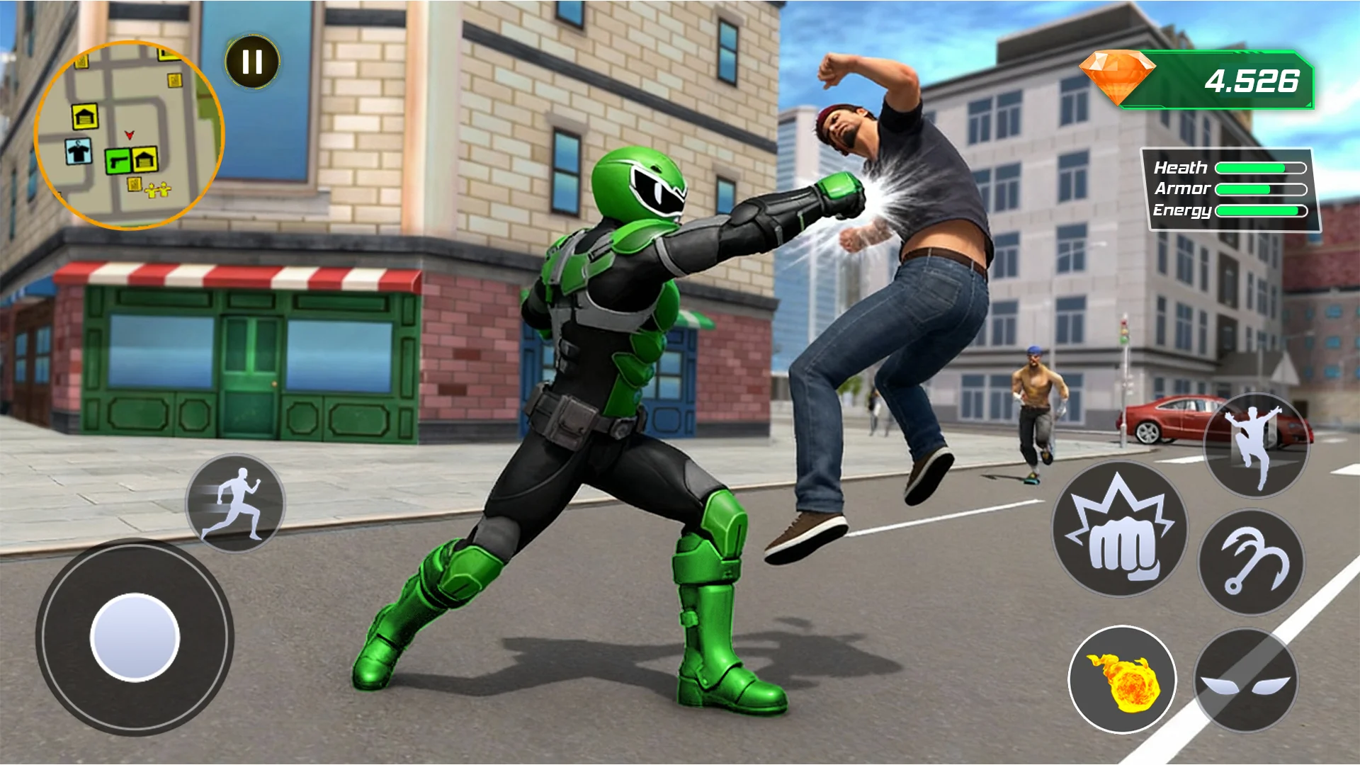 Captura de pantalla Super Rope: Hero Flying 2