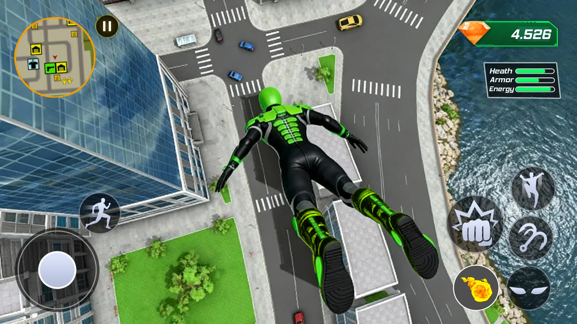 Captura de pantalla Super Rope: Hero Flying 6