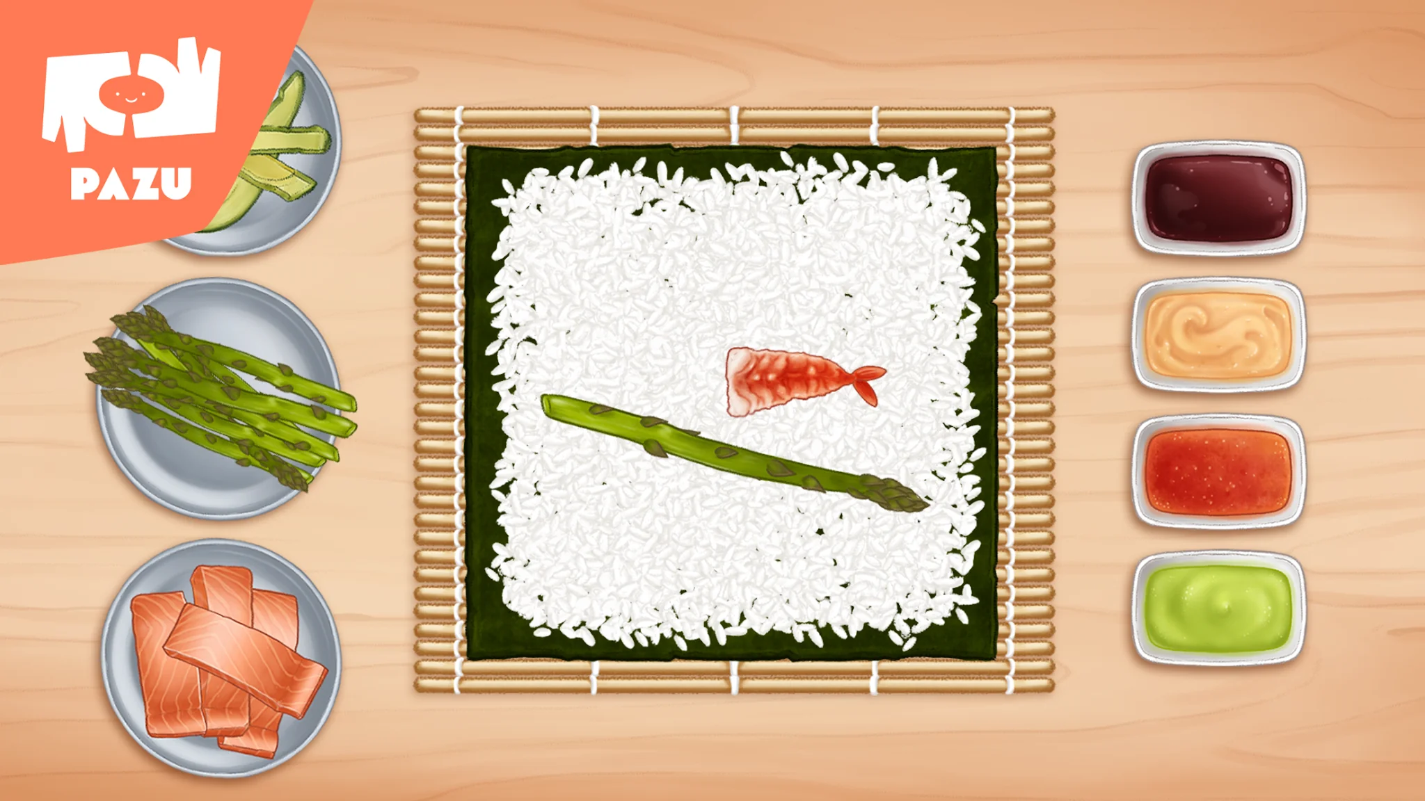Sushi Maker Kids Cooking Games képernyőkép 4