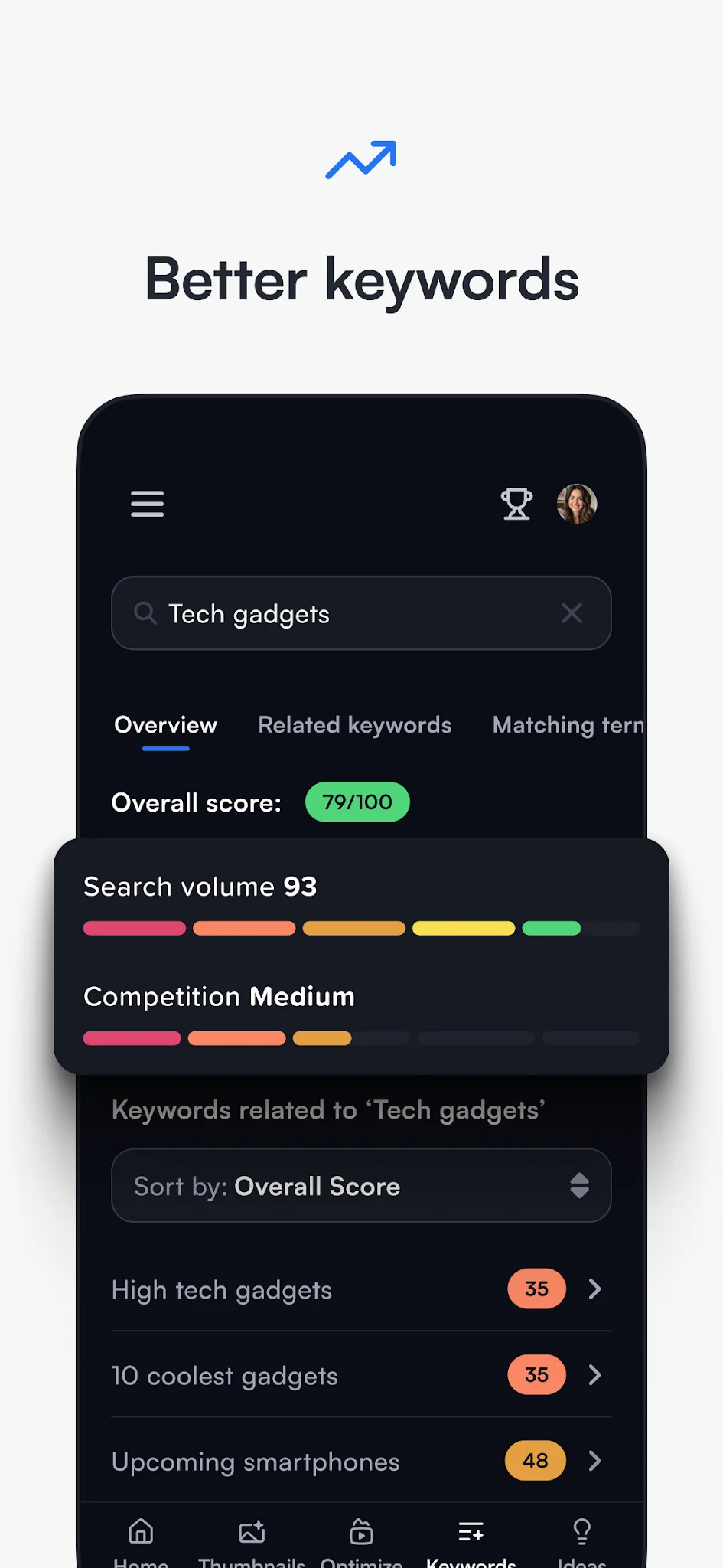 Screenshot vidIQ for YouTube & Instagram 4