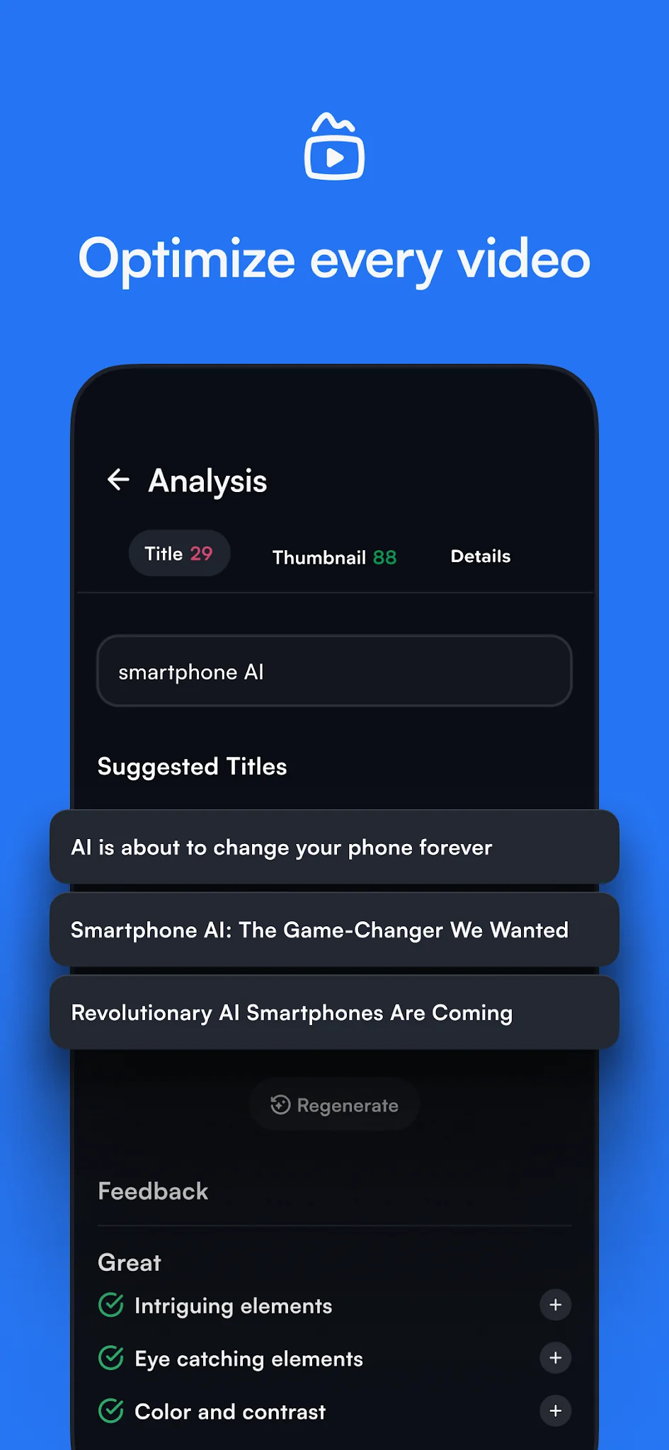 Screenshot vidIQ for YouTube & Instagram 8