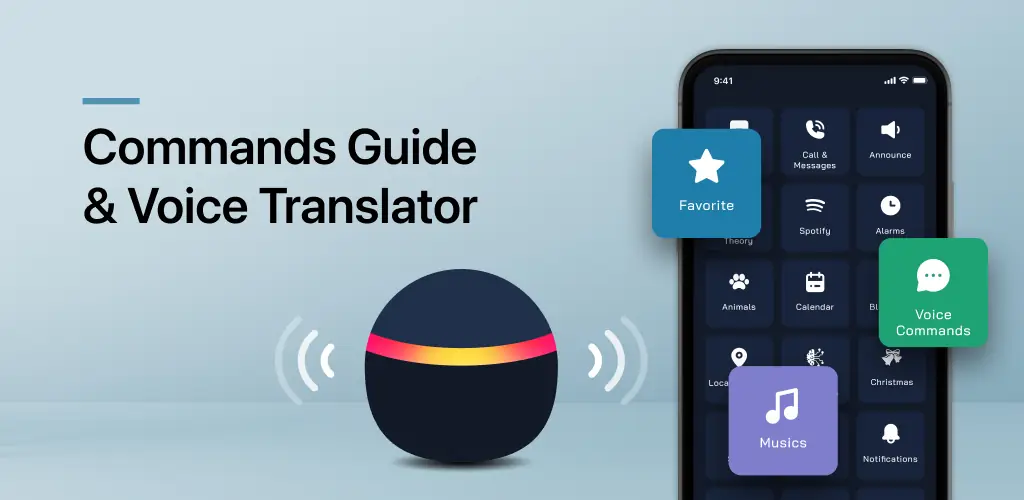 Voice Command, Setup for Alexa приложение обложка для Android